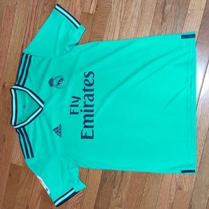 Adidas Real Madrid Mint Green Jersey Size Medium